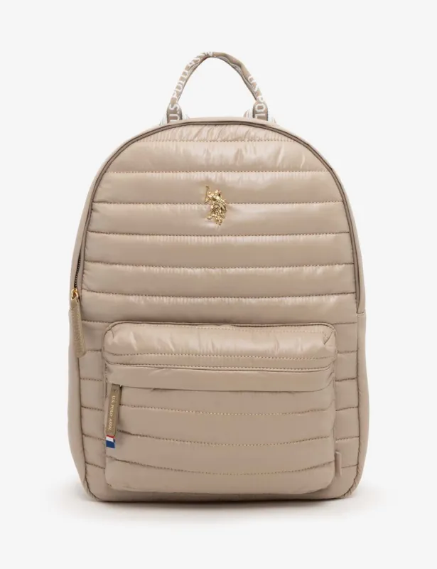 QUILTED NYLON BACKPACK sold by U.S. Polo Assn.