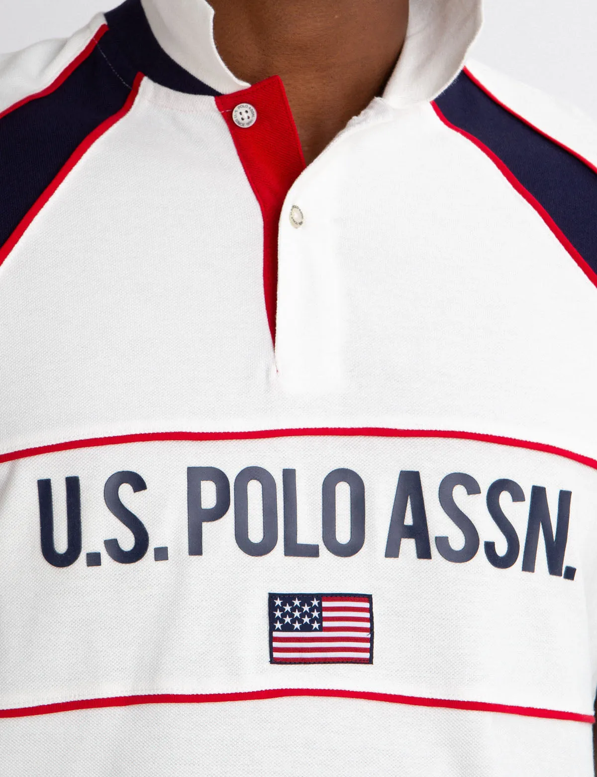 RUBBER DETAIL AND FLAG PATCH POLO SHIRT sold by U.S. Polo Assn. product image thumbnail 4
