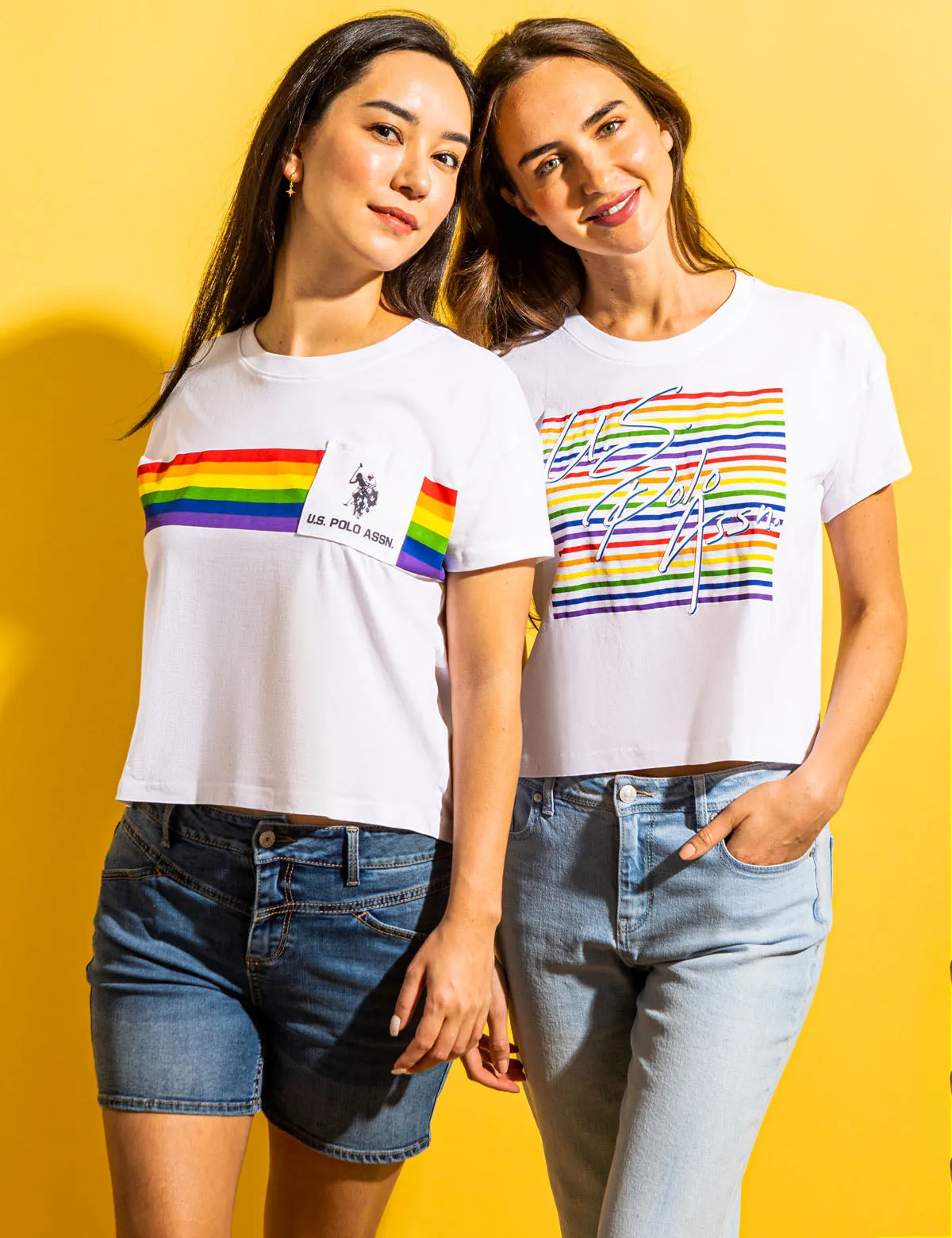 PRIDE STRIPE GRAPHIC T-SHIRT sold by U.S. Polo Assn. product image thumbnail 3