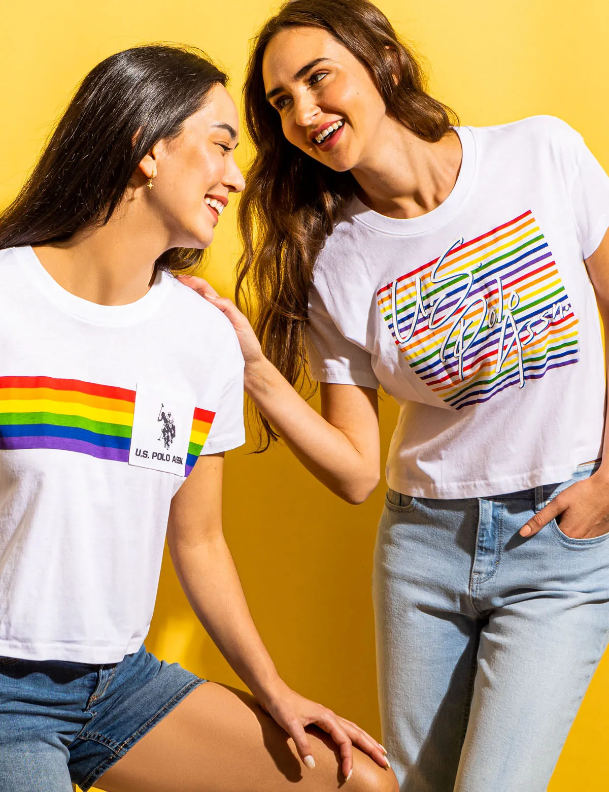 PRIDE STRIPE GRAPHIC T-SHIRT sold by U.S. Polo Assn. product image thumbnail 4