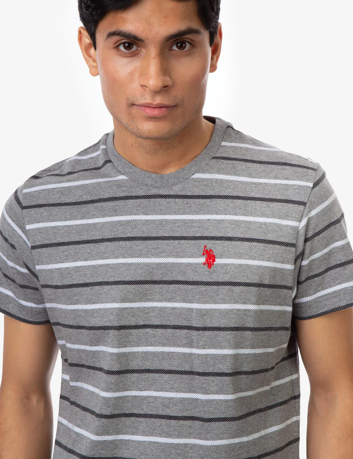 CLASSIC STRIPED CREW NECK T-SHIRT sold by U.S. Polo Assn. product image thumbnail 5