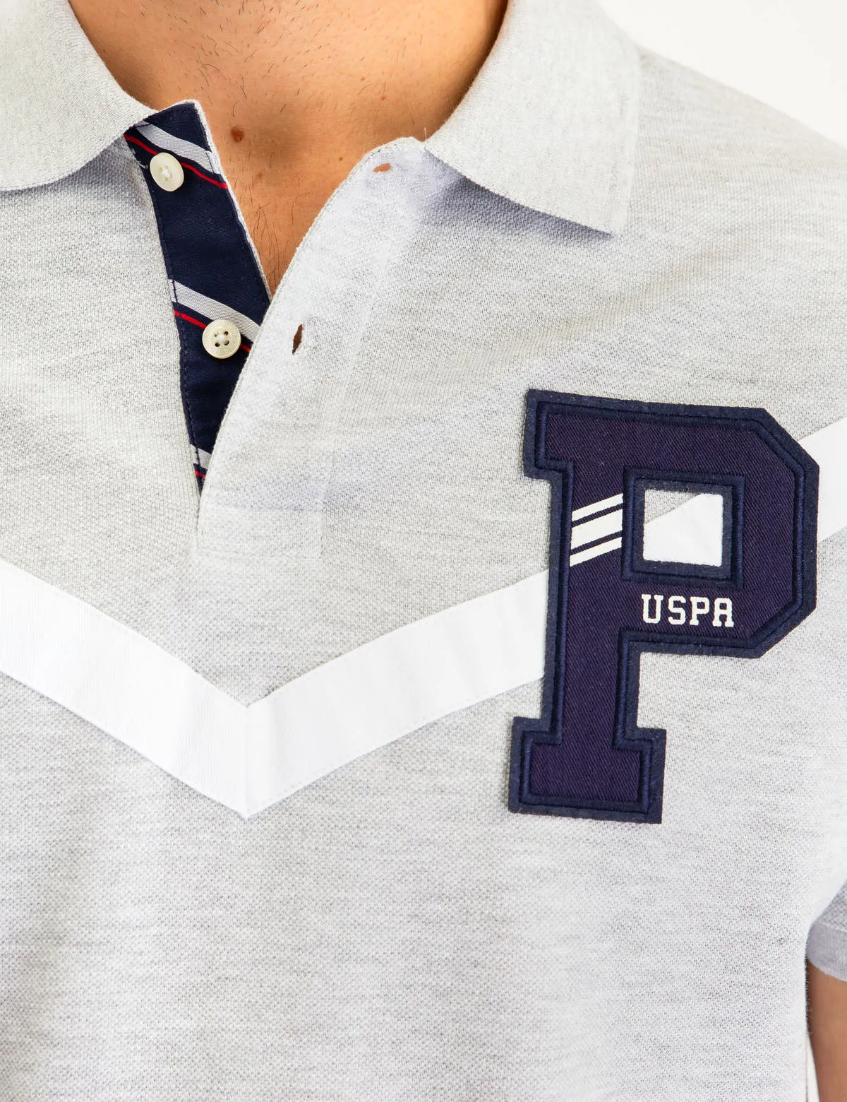 CHEVRON STRIPE POLO SHIRT sold by U.S. Polo Assn. product image thumbnail 5