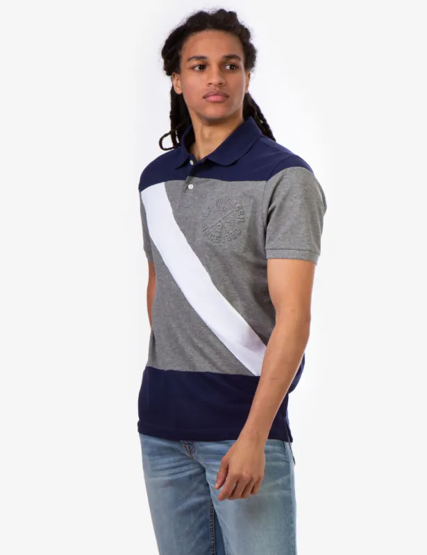 COLORBLOCK SASH PIQUE POLO SHIRT sold by U.S. Polo Assn.