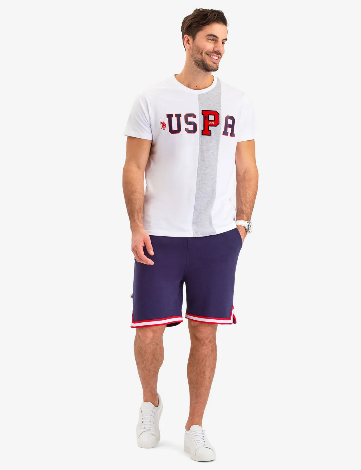 VERTICAL STRIPE USPA T-SHIRT sold by U.S. Polo Assn. product image thumbnail 5