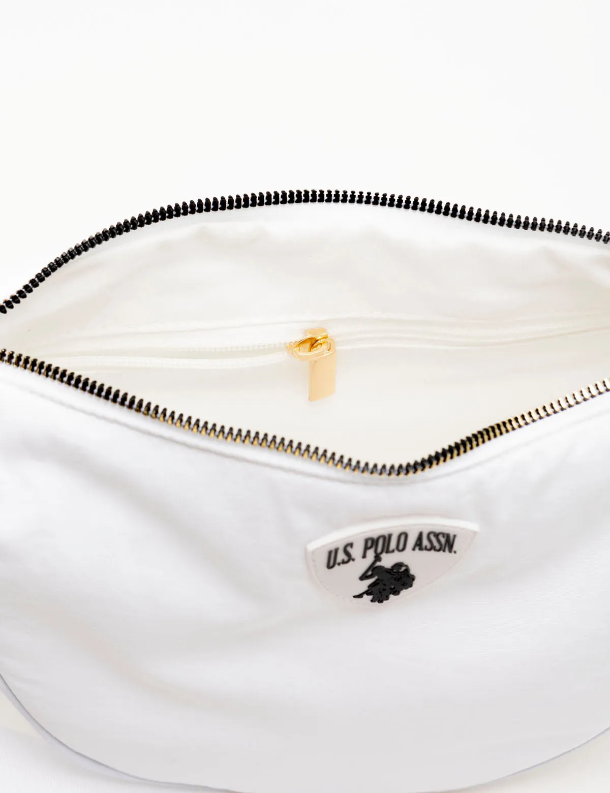 NYLON CRESCENT CROSSBODY BAG WITH ZIPPER POUCH sold by U.S. Polo Assn. product image thumbnail 5