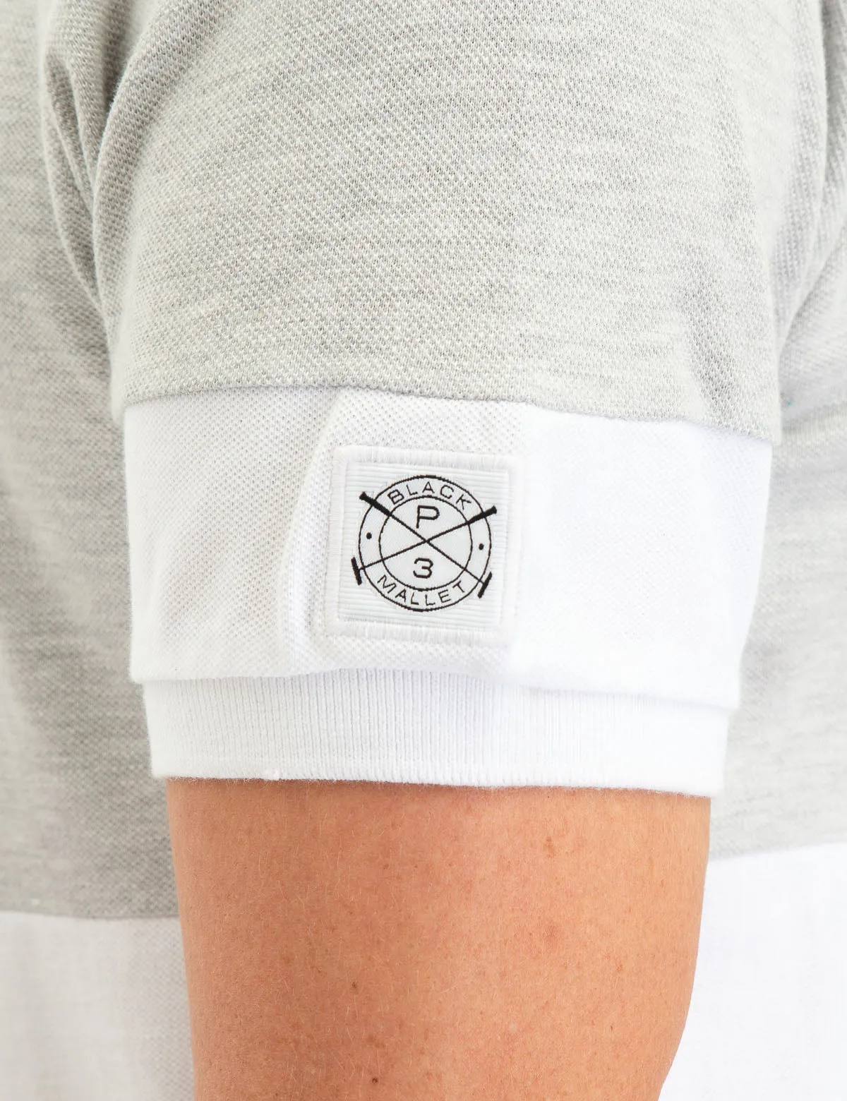 BLACK MALLET SIZE STRIPE POLO SHIRT sold by U.S. Polo Assn. product image thumbnail 4