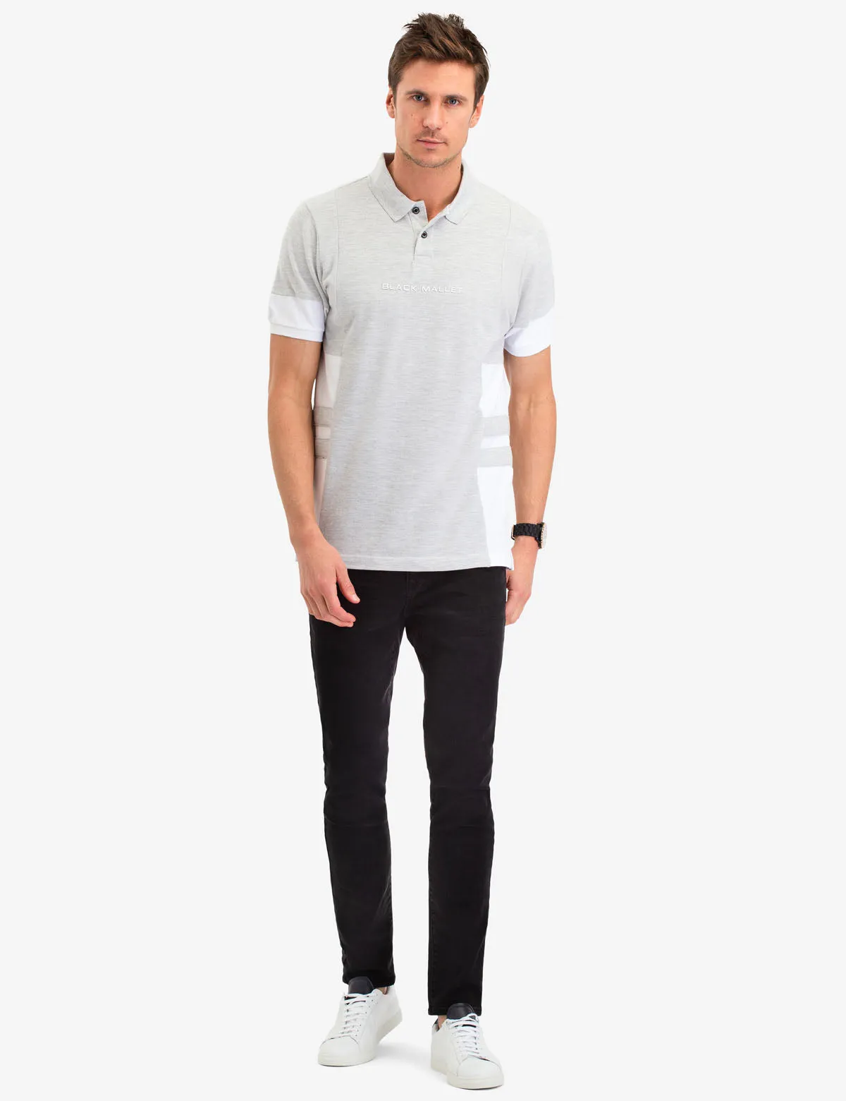 BLACK MALLET SIZE STRIPE POLO SHIRT sold by U.S. Polo Assn. product image thumbnail 2