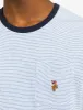 MINI STRIPE RINGER T-SHIRT WITH POCKET sold by U.S. Polo Assn.