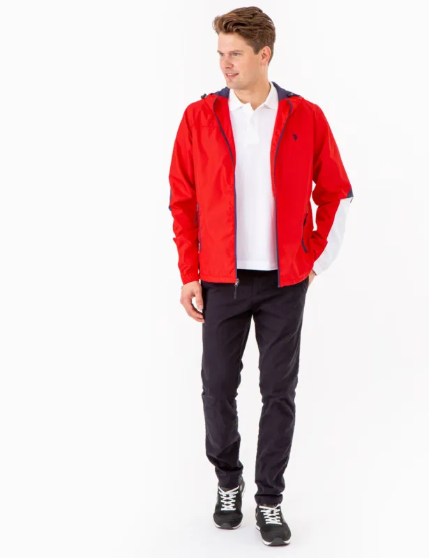 COLORBLOCK HOODED JACKET sold by U.S. Polo Assn.