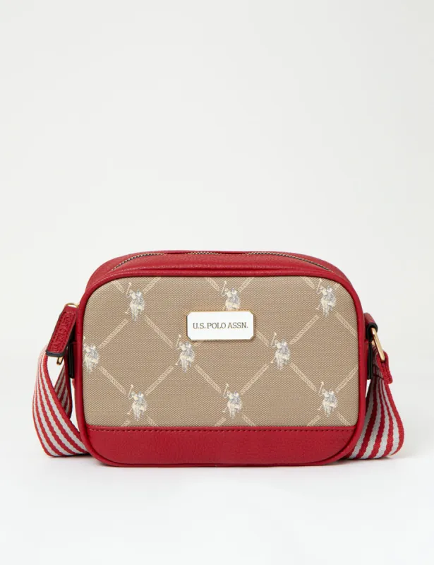 CLASSIC SIGNATURE PRINT CROSSBODY BAG sold by U.S. Polo Assn.