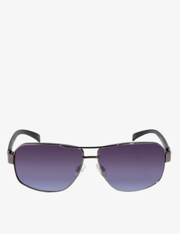 MEN'S RECTANGULAR METAL NAVIGATOR SUNGLASSES sold by U.S. Polo Assn.
