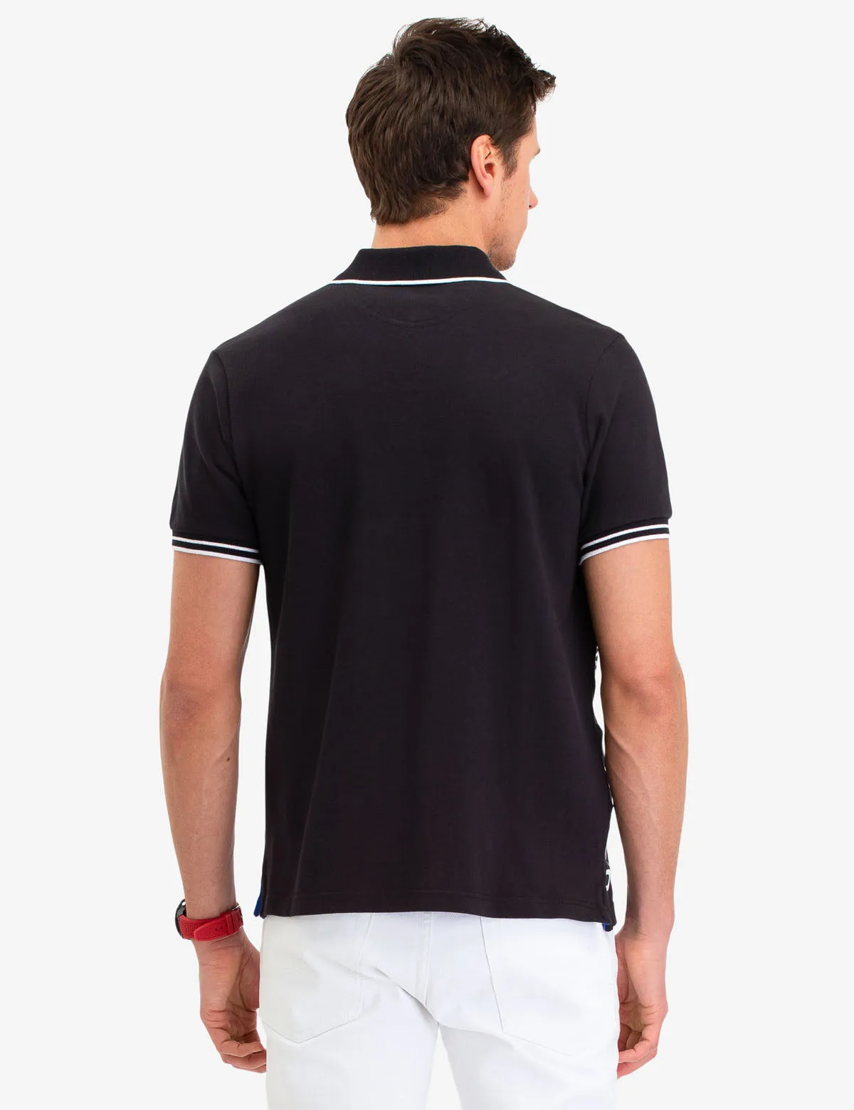 GEOMETRIC COLORBLOCK POLO SHIRT sold by U.S. Polo Assn. product image thumbnail 3