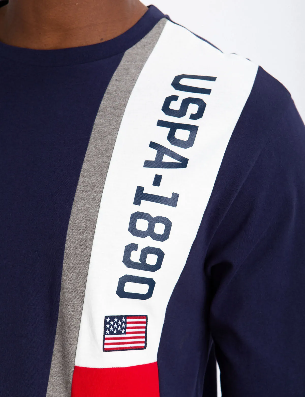 VERTICAL STRIPE LONG SLEEVE T-SHIRT sold by U.S. Polo Assn. product image thumbnail 4