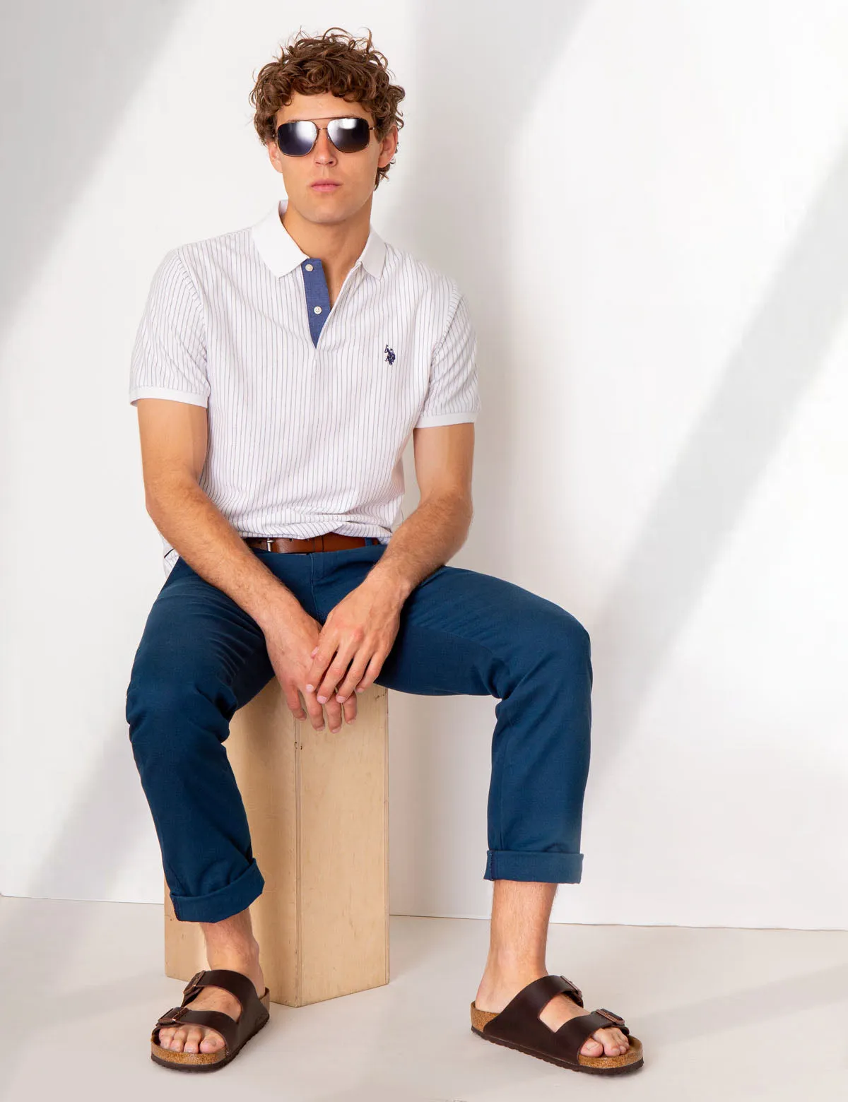 STRIPE RETRO POLO SHIRT sold by U.S. Polo Assn. product image thumbnail 5