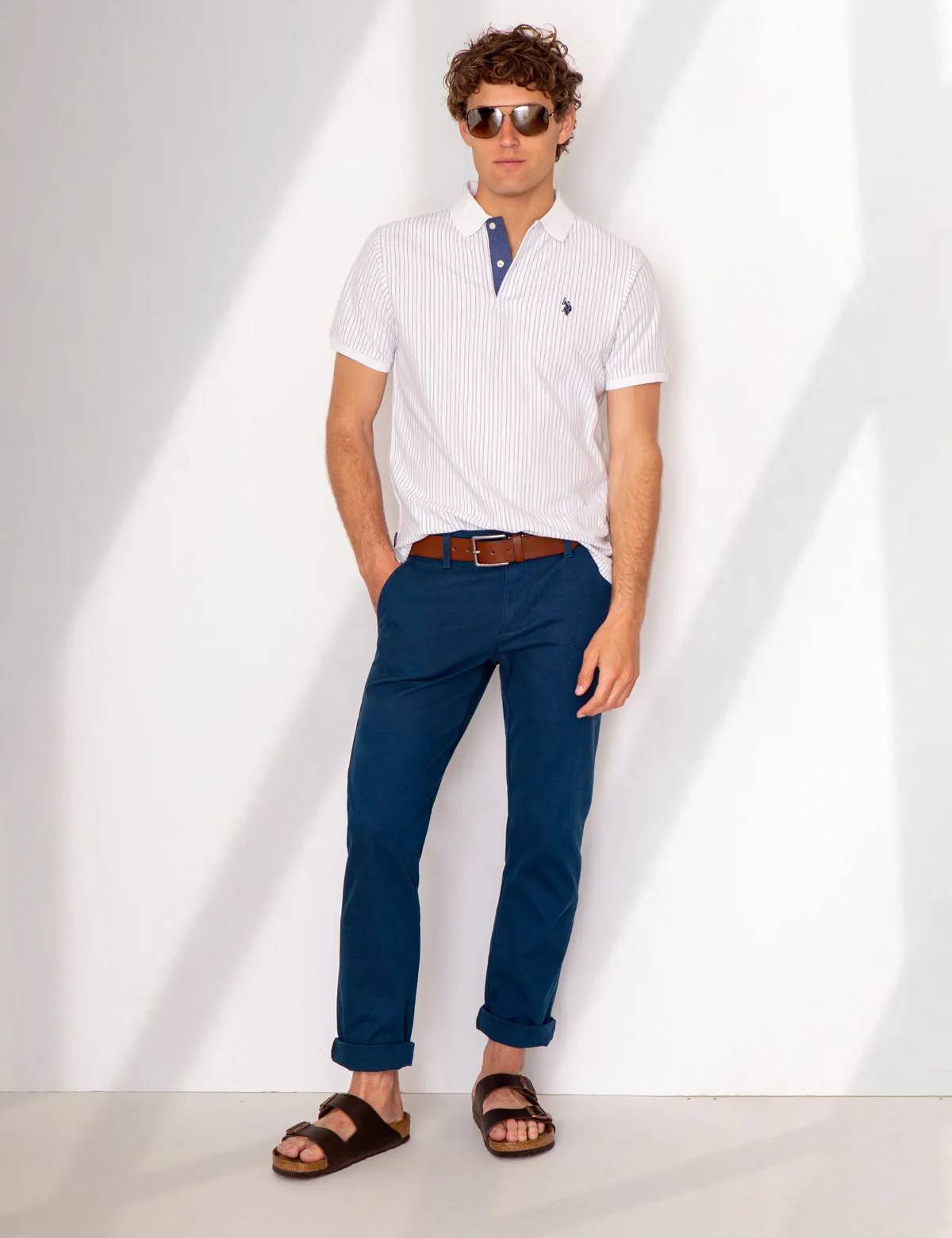 STRIPE RETRO POLO SHIRT sold by U.S. Polo Assn. product image thumbnail 2