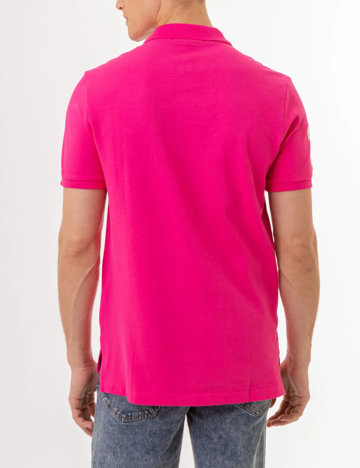 BIG LOGO SOLID POLO SHIRT sold by U.S. Polo Assn. product image thumbnail 5