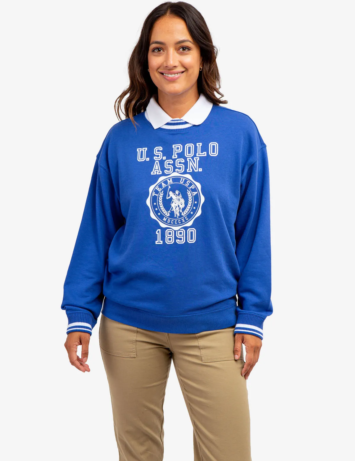 U.S. POLO ASSN. BOYFRIEND PULLOVER sold by U.S. Polo Assn. product image thumbnail 4