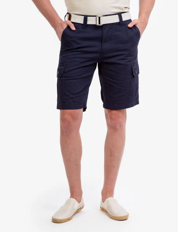 BELTED TWILL CARGO SHORTS sold by U.S. Polo Assn.