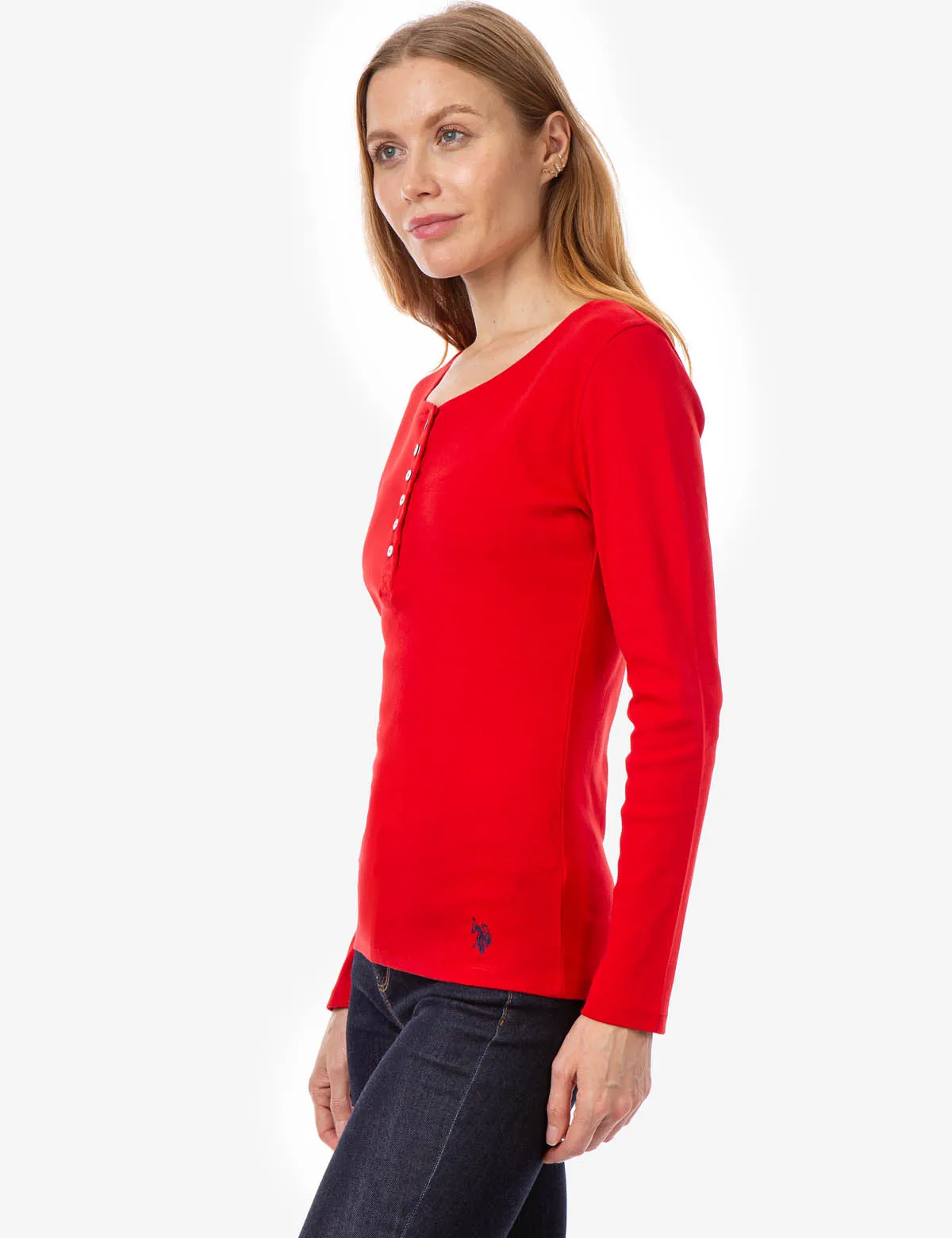 SOLID RIBBED HENLEY sold by U.S. Polo Assn. product image thumbnail 2