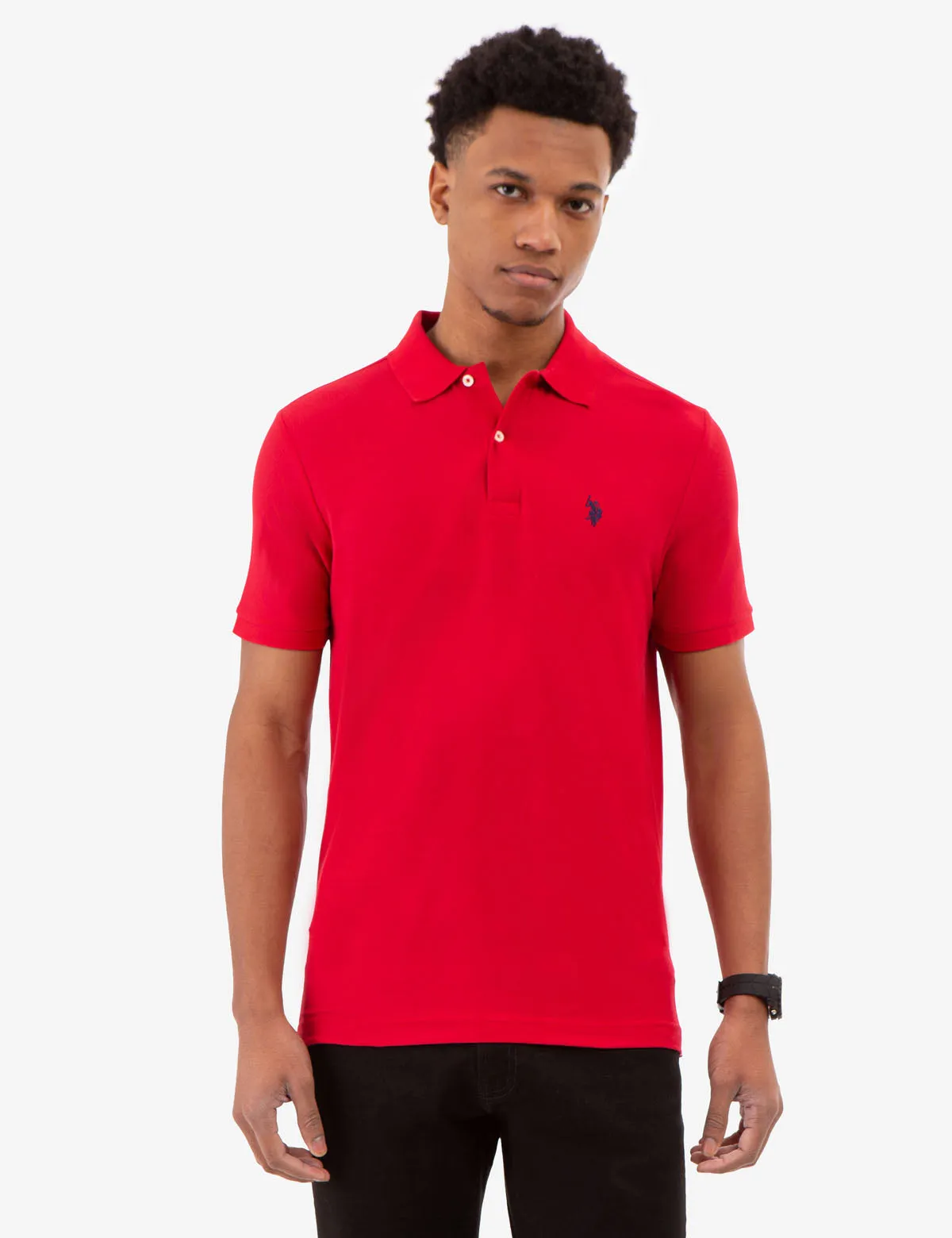 ULTIMATE PIQUE SOLID POLO SHIRT sold by U.S. Polo Assn. product image thumbnail 4