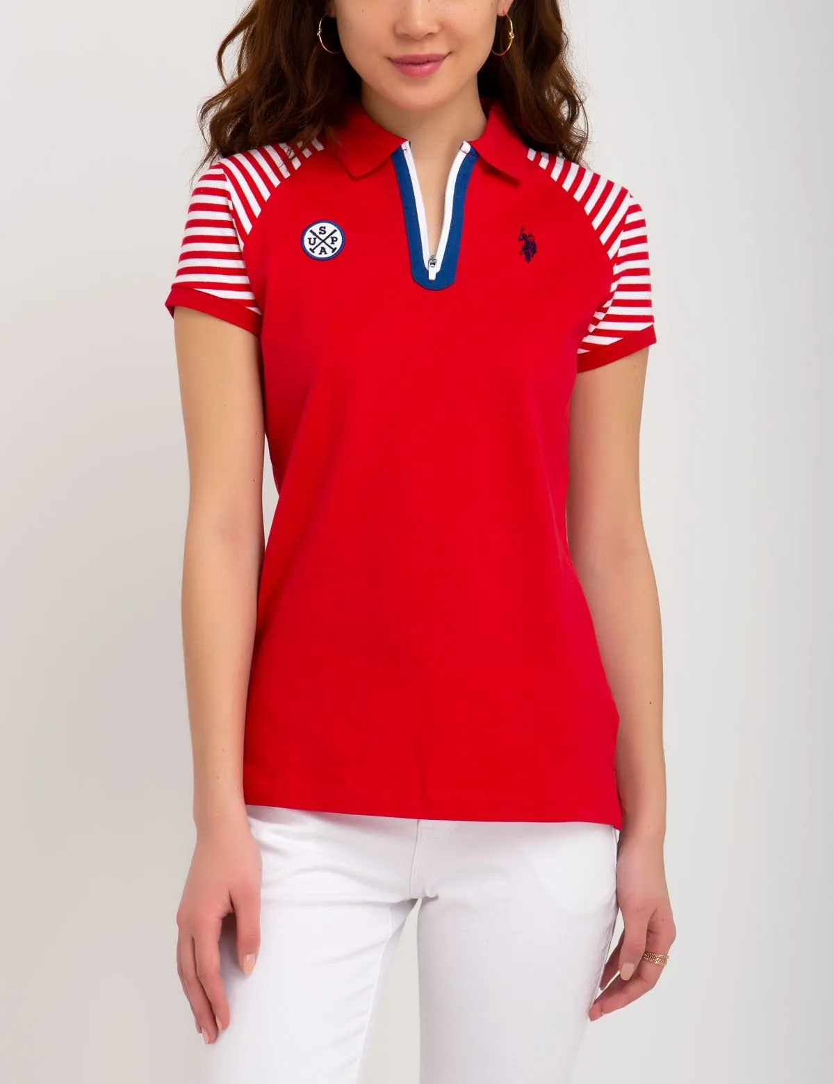 STRIPED SLEEVE POLO SHIRT sold by U.S. Polo Assn. product image thumbnail 4