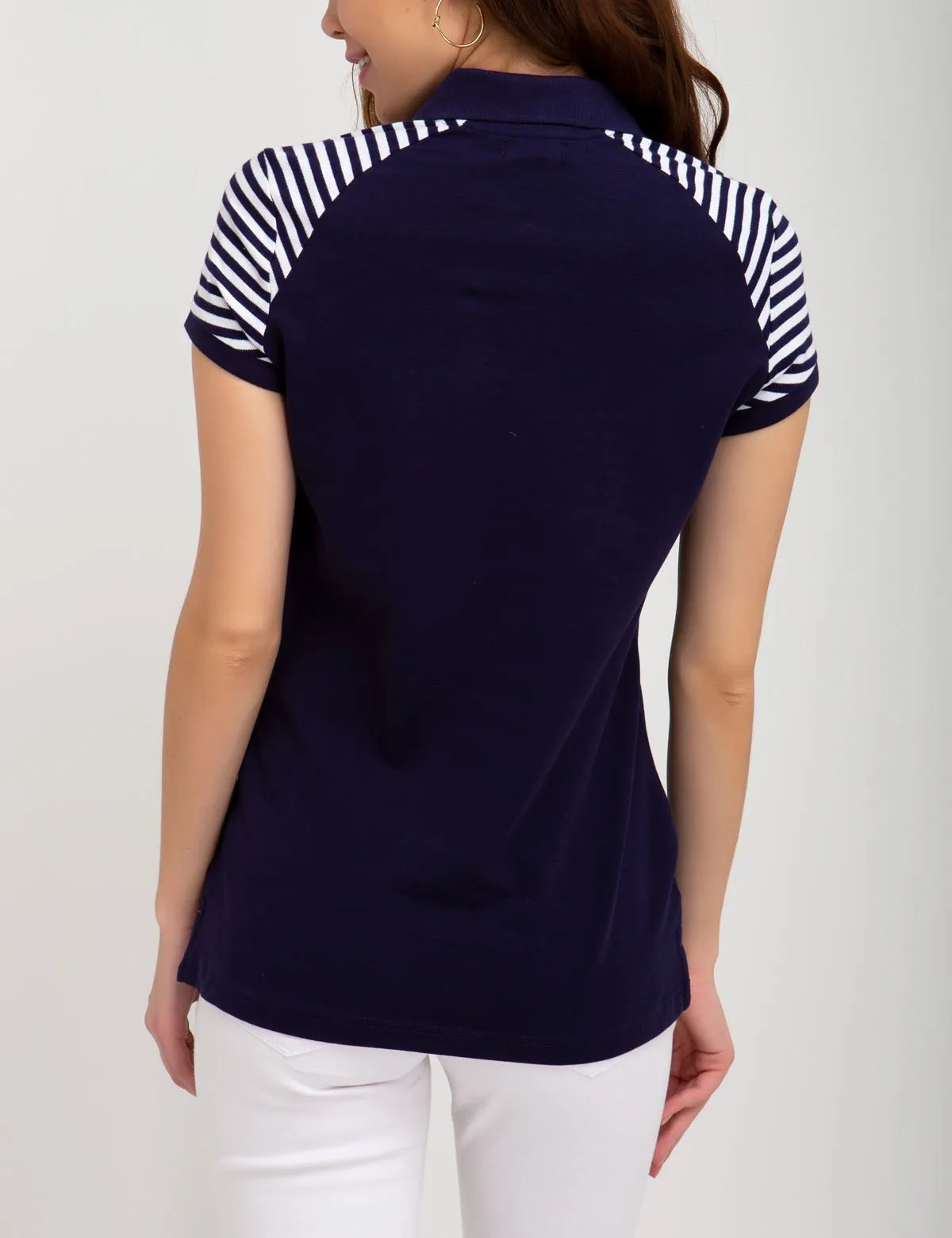 STRIPED SLEEVE POLO SHIRT sold by U.S. Polo Assn. product image thumbnail 3