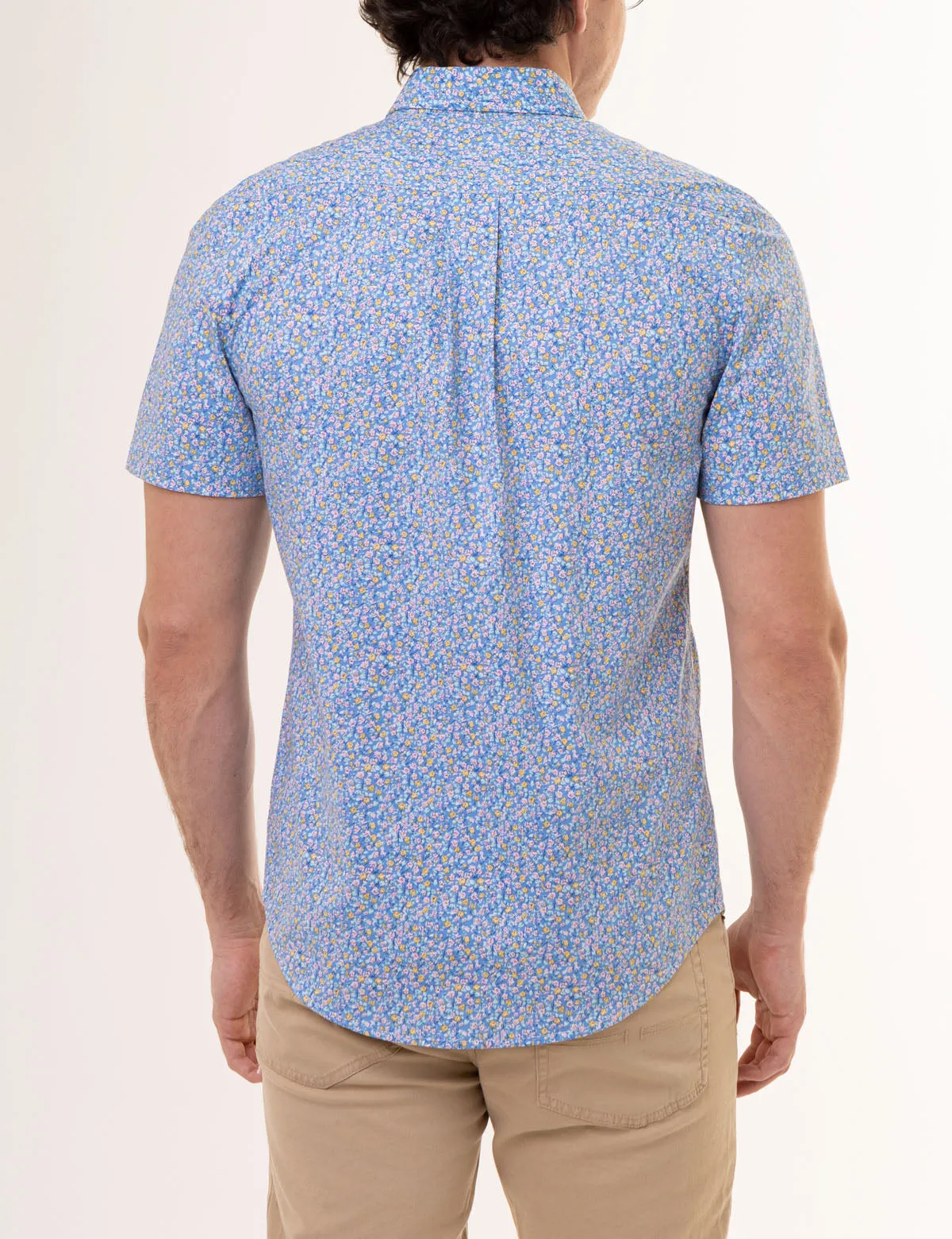 SHORT SLEEVE FLORAL PRINT SHIRT WITH POCKET sold by U.S. Polo Assn. product image thumbnail 5