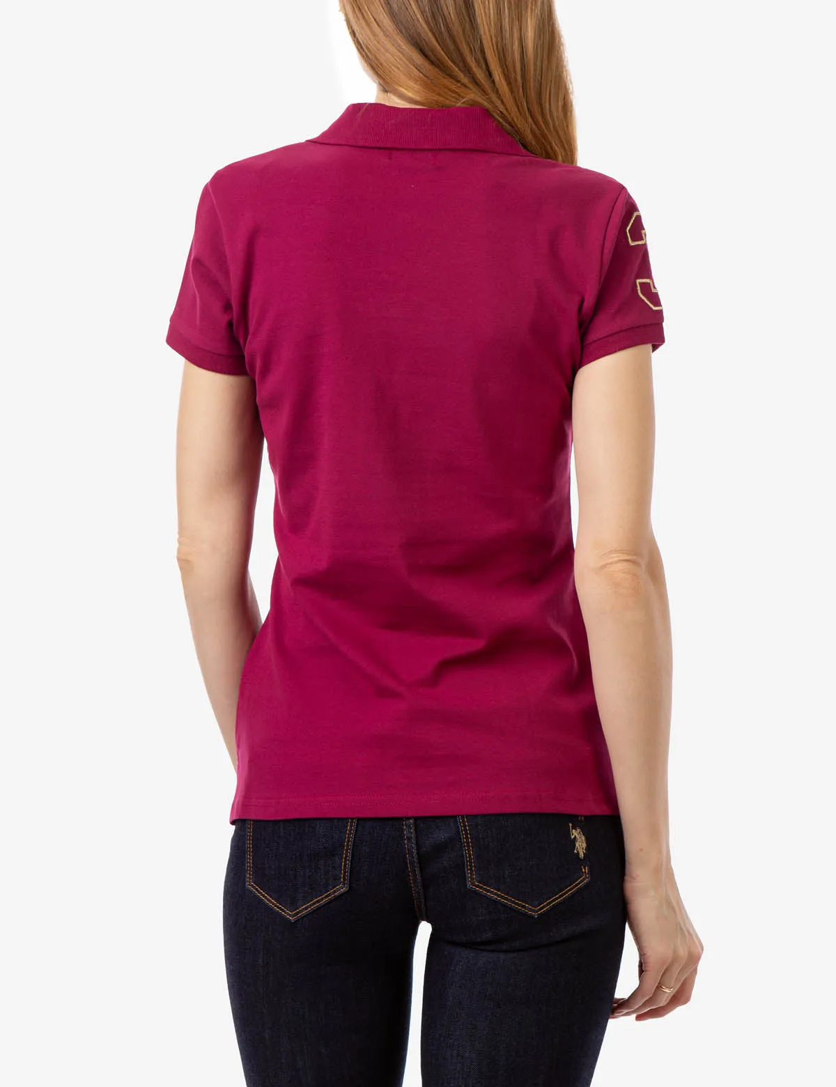 USPA METALLIC PRINT POLO SHIRT sold by U.S. Polo Assn. product image thumbnail 3