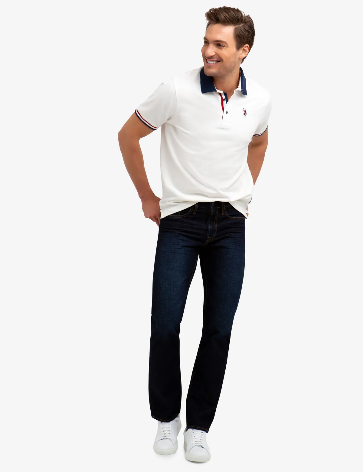 MULTI TIPPED POLO SHIRT sold by U.S. Polo Assn. product image thumbnail 2