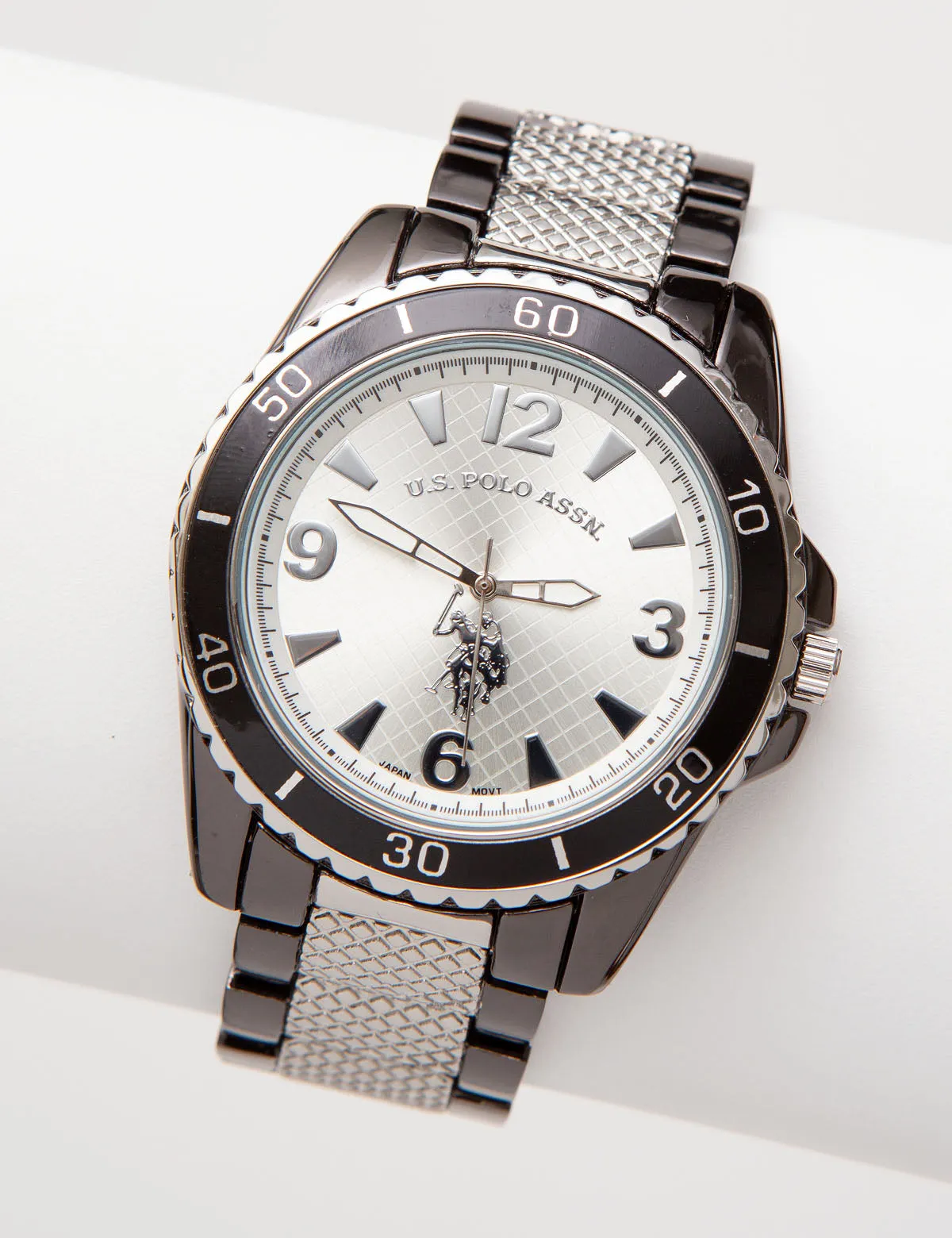 HIS AND HERS GUNMETAL WATCH SET sold by U.S. Polo Assn. product image thumbnail 3