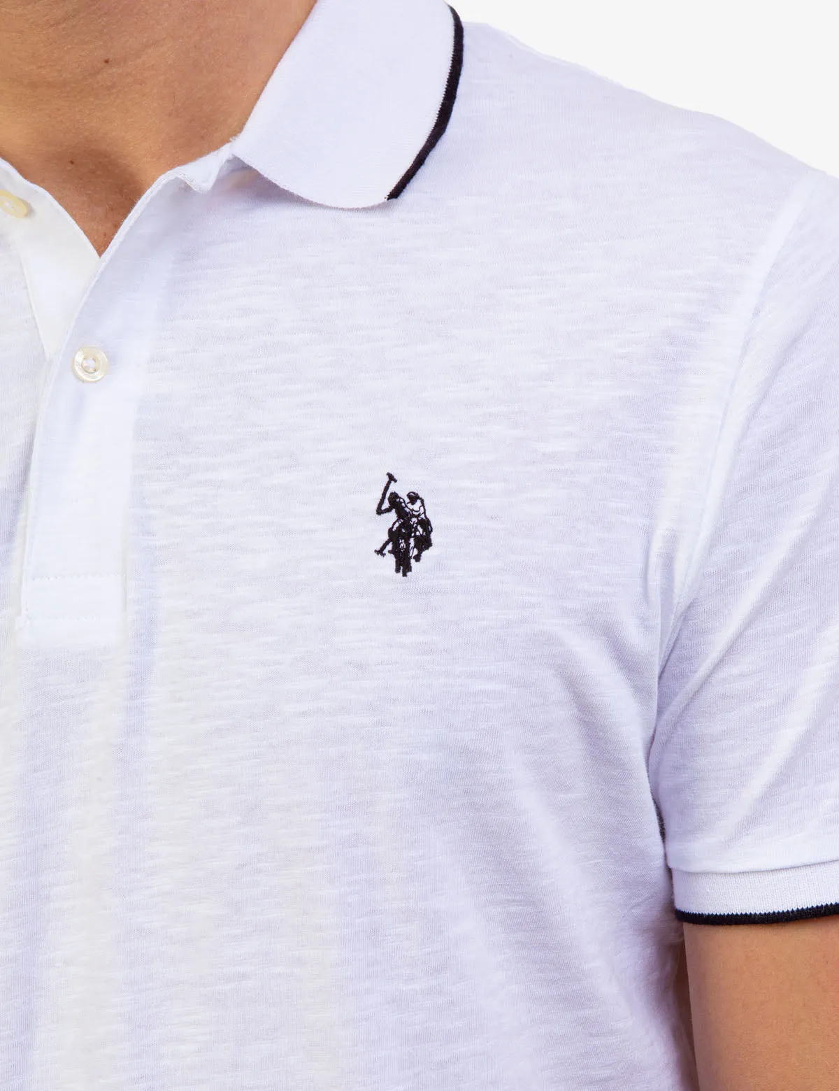SLUB JERSEY POLO SHIRT sold by U.S. Polo Assn. product image thumbnail 5