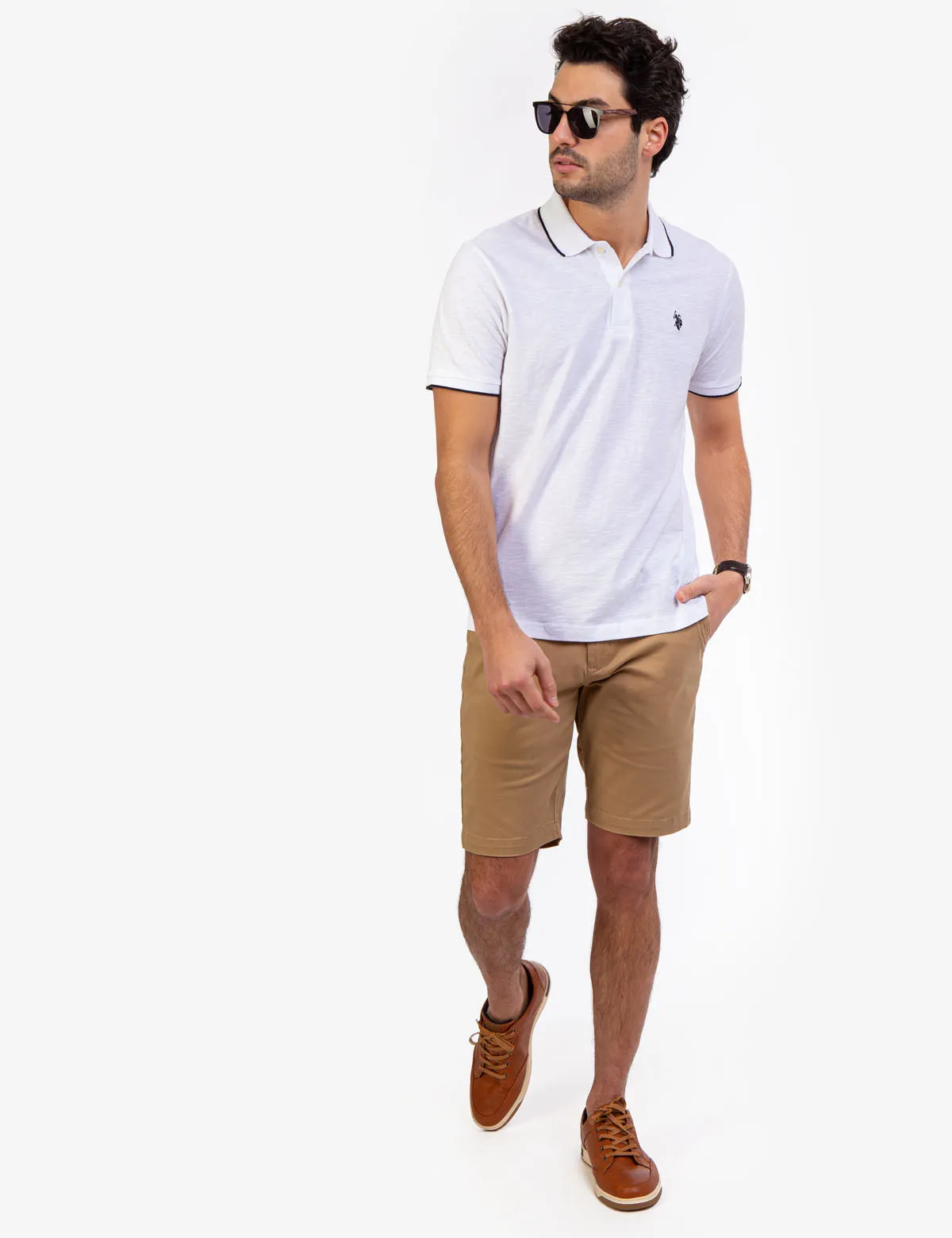 SLUB JERSEY POLO SHIRT sold by U.S. Polo Assn. product image thumbnail 2