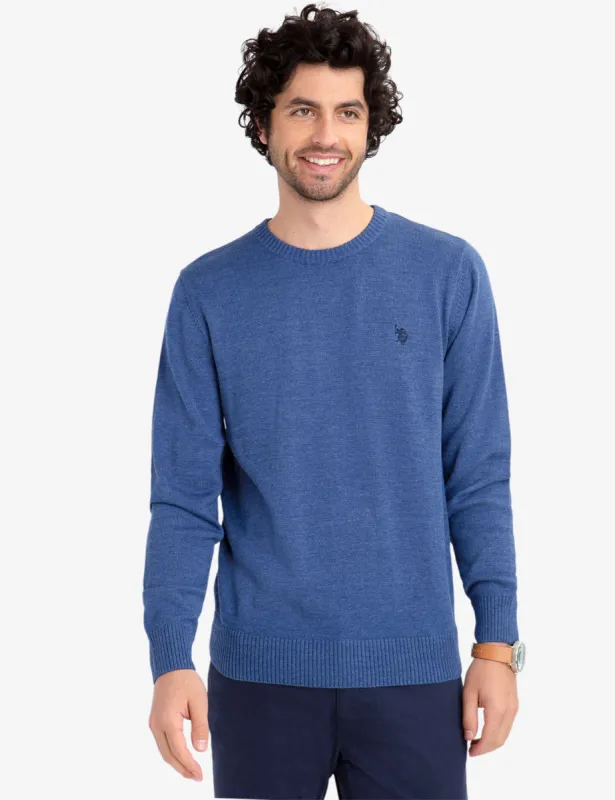 SOLID CREW NECK SWEATER sold by U.S. Polo Assn.