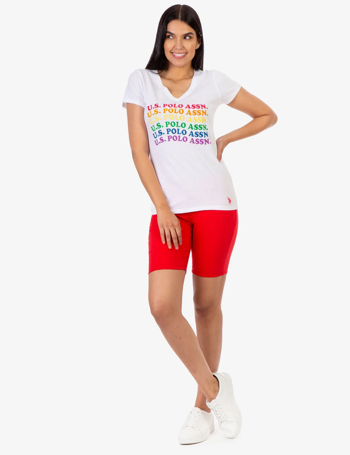 USPA RAINBOW WAVE GRAHIC T-SHIRT sold by U.S. Polo Assn. product image thumbnail 2