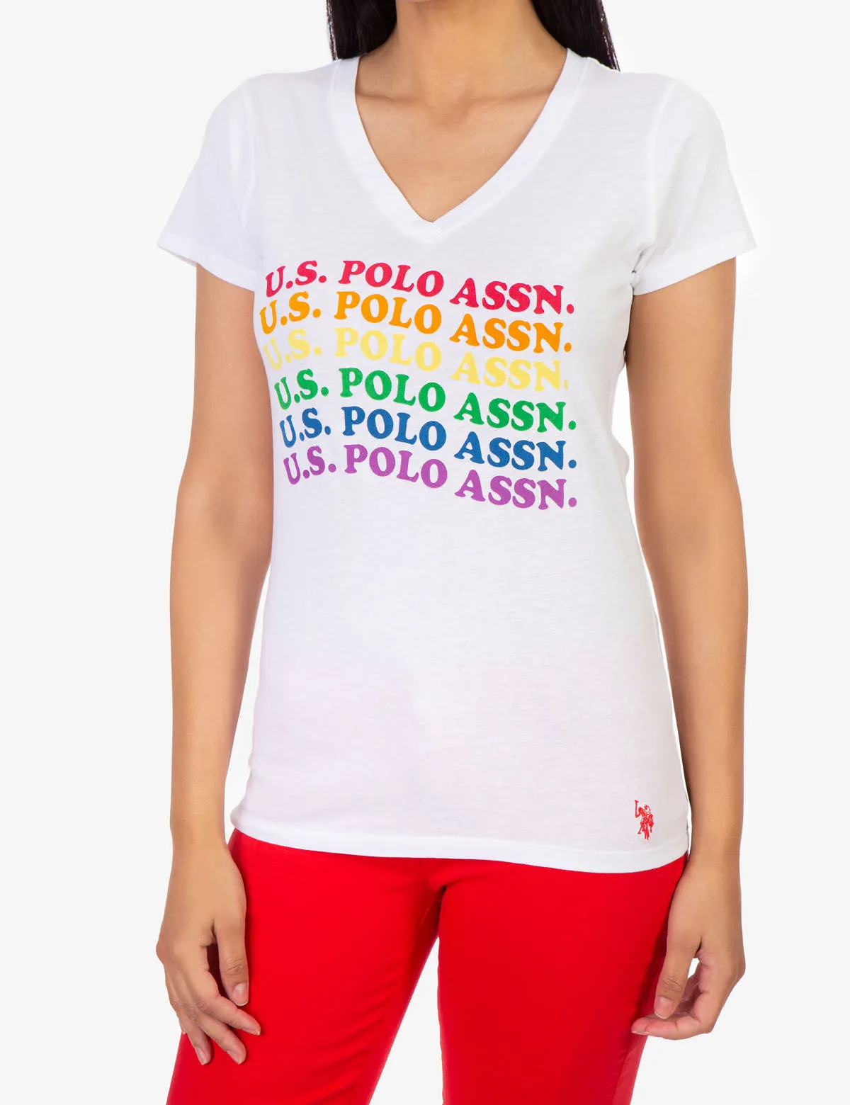USPA RAINBOW WAVE GRAHIC T-SHIRT sold by U.S. Polo Assn. product image thumbnail 5