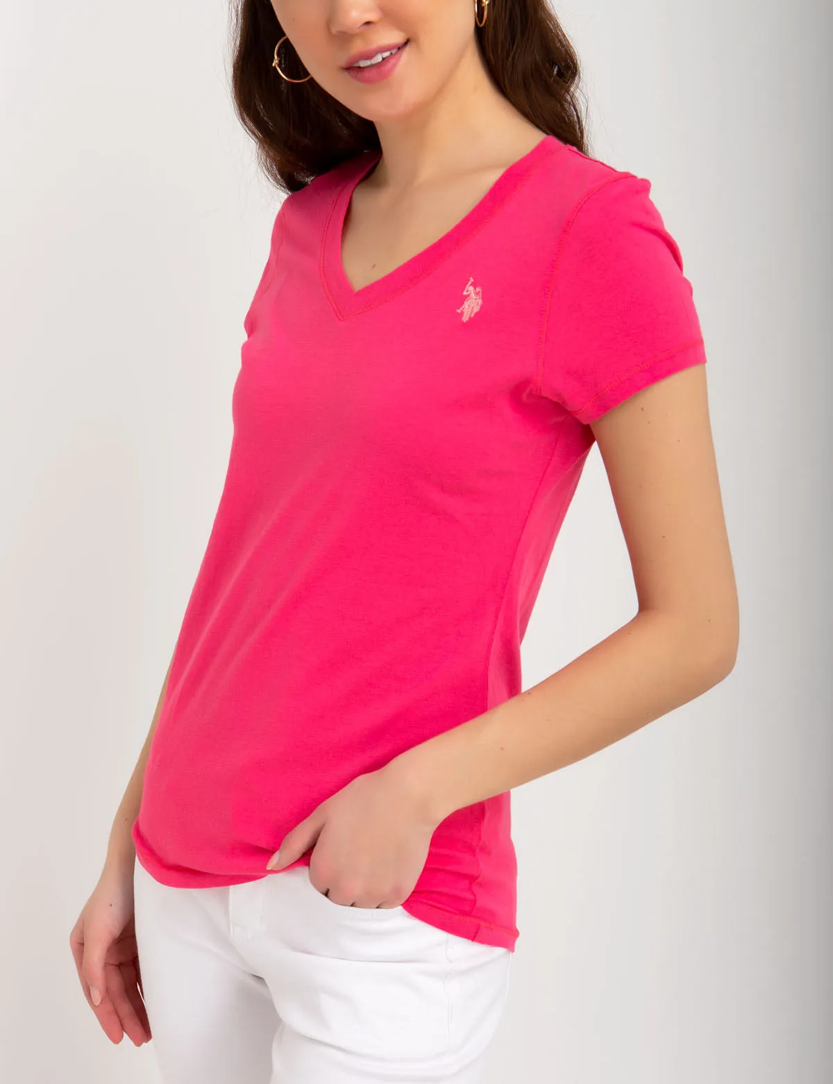 V NECK T-SHIRT sold by U.S. Polo Assn.