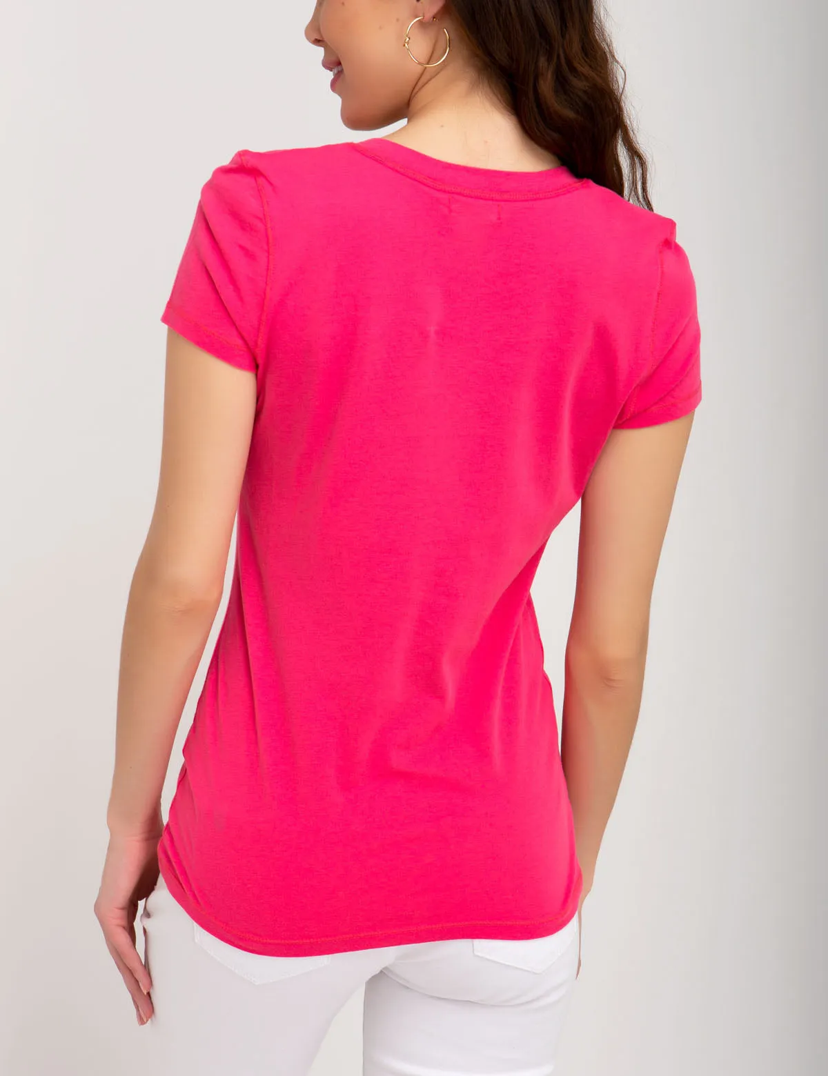 V NECK T-SHIRT sold by U.S. Polo Assn. product image thumbnail 3