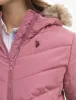 COZY FAUX FUR HOOEDED PUFFER JACKET sold by U.S. Polo Assn.
