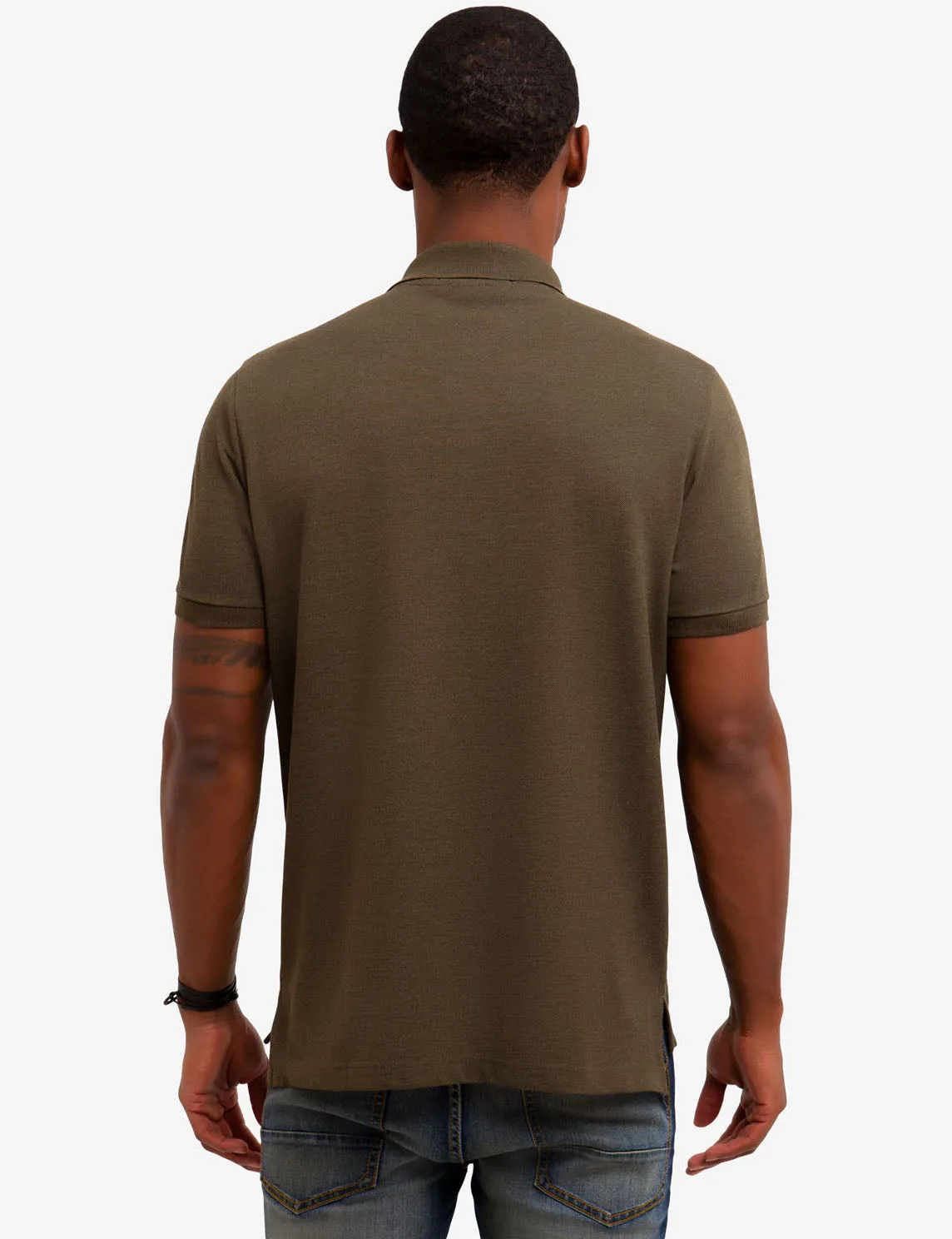 PIQUE SMALL LOGO POLO SHIRT sold by U.S. Polo Assn. product image thumbnail 4