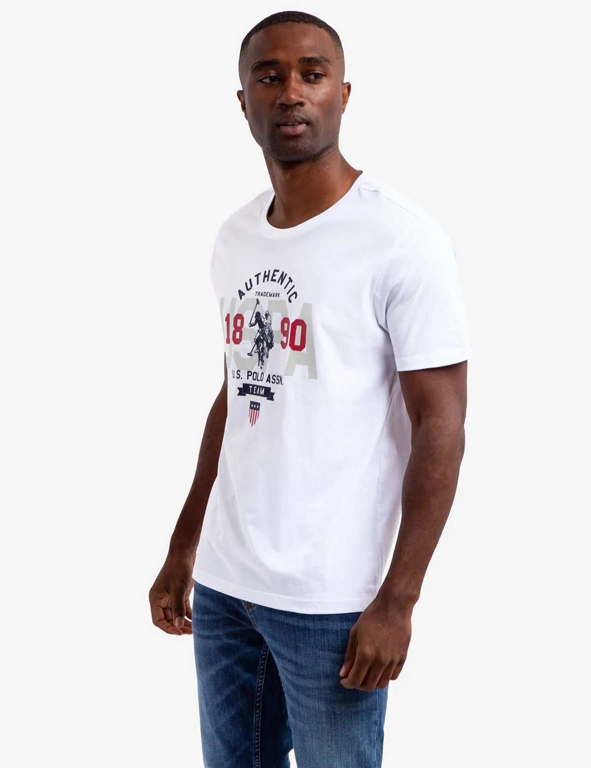 USPA TEAM GRAPHIC PRINT T-SHIRT sold by U.S. Polo Assn. product image thumbnail 4