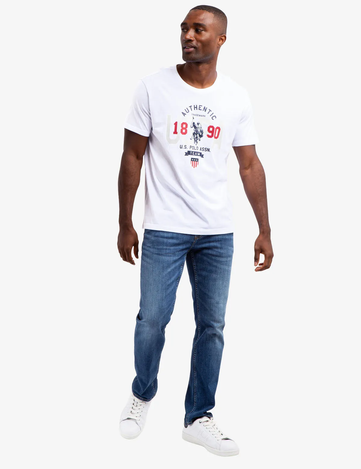 USPA TEAM GRAPHIC PRINT T-SHIRT sold by U.S. Polo Assn. product image thumbnail 3