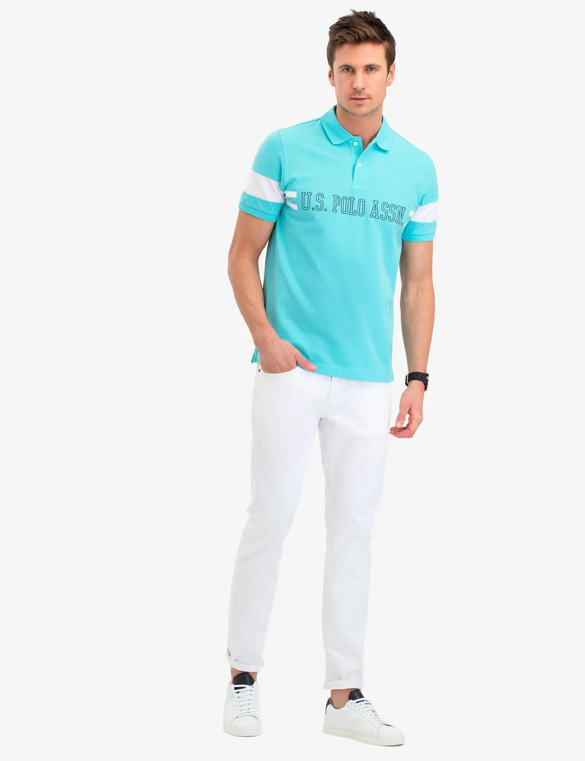 USPA CHEST LOGO POLO SHIRT sold by U.S. Polo Assn. product image thumbnail 4