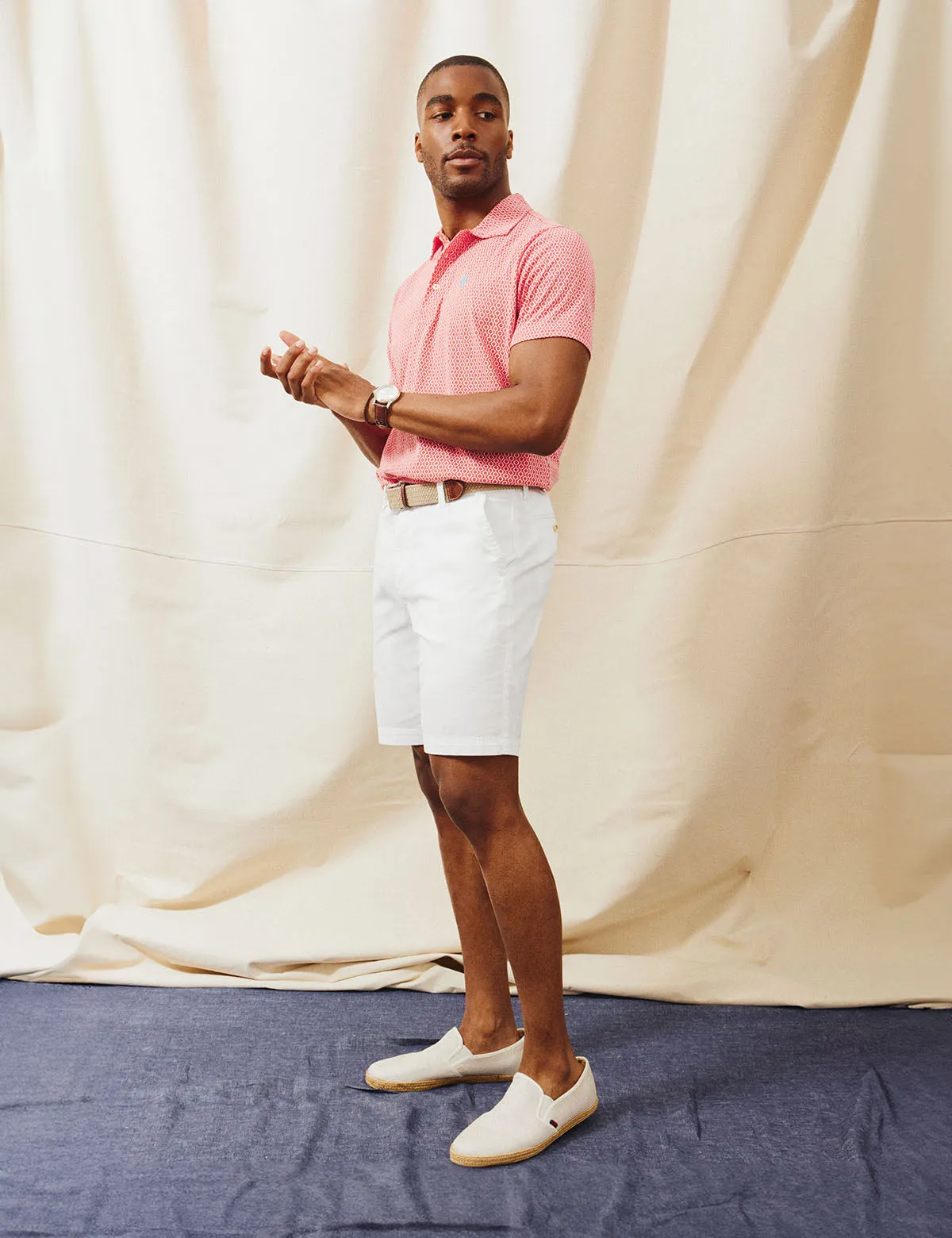 CHAIN LINK PRINTED JERSEY POLO SHIRT sold by U.S. Polo Assn. product image thumbnail 2