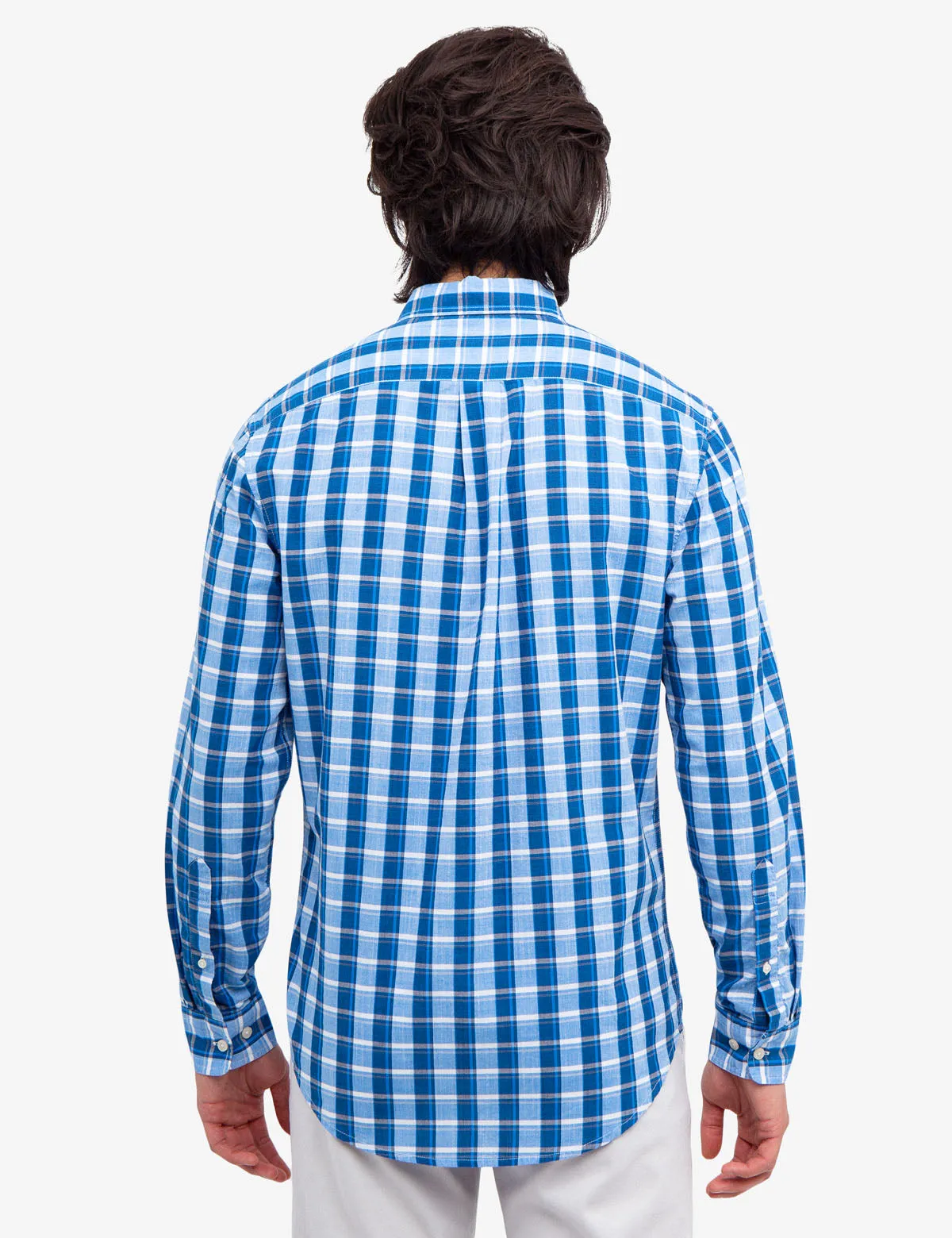 MEDIUM PLAID POPLIN SHIRT sold by U.S. Polo Assn. product image thumbnail 4