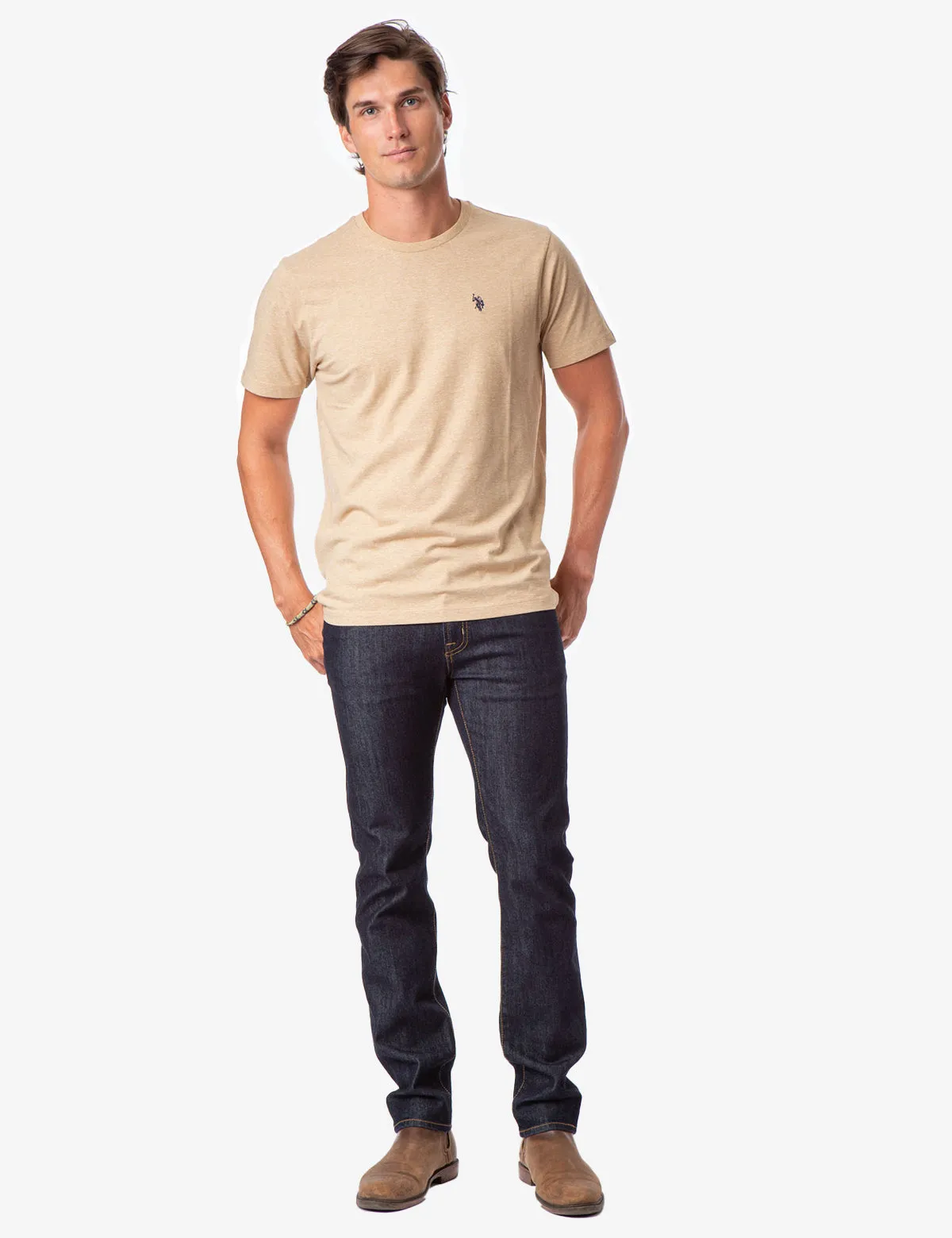 CREW NECK T-SHIRT sold by U.S. Polo Assn. product image thumbnail 2