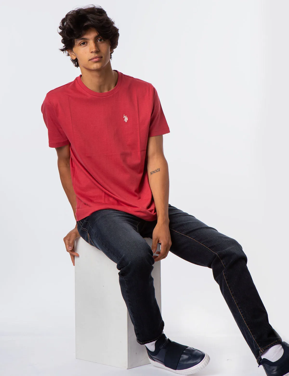 CREW NECK T-SHIRT sold by U.S. Polo Assn. product image thumbnail 5