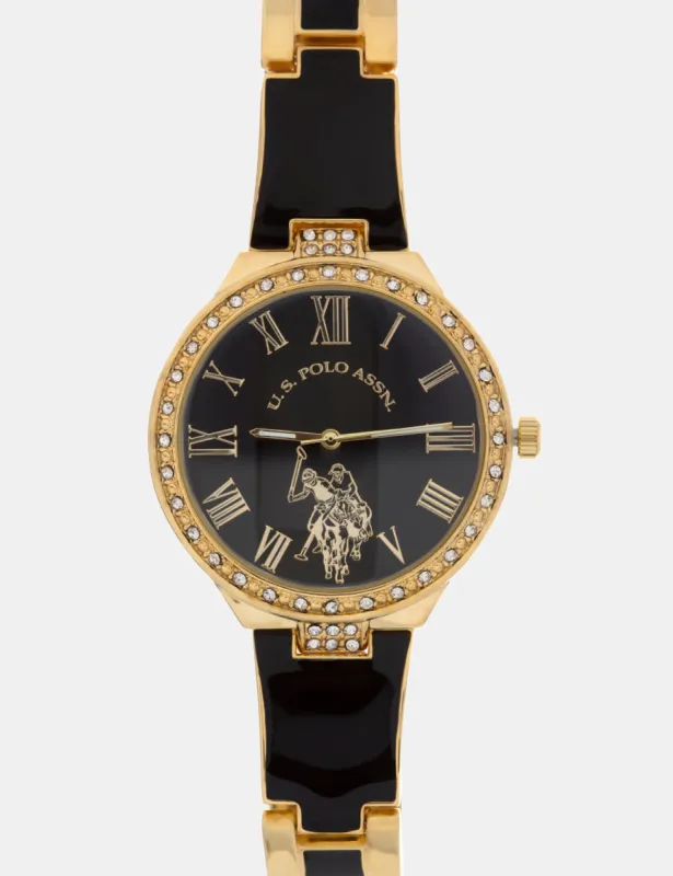 BRACLET WATCH WITH DIAMOND FACE sold by U.S. Polo Assn.