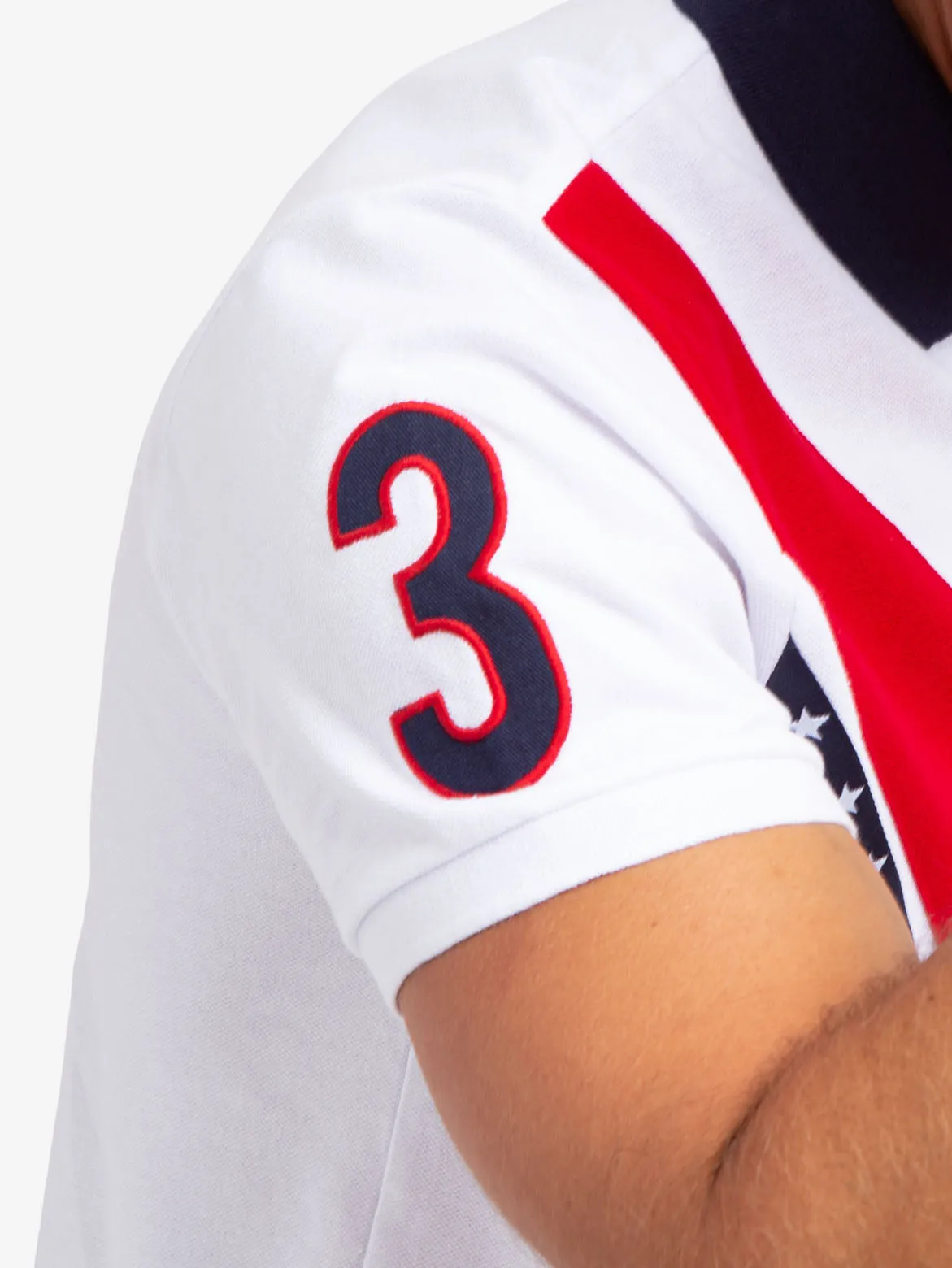 DIAGONAL SASH PIQUE POLO SHIRT sold by U.S. Polo Assn. product image thumbnail 5