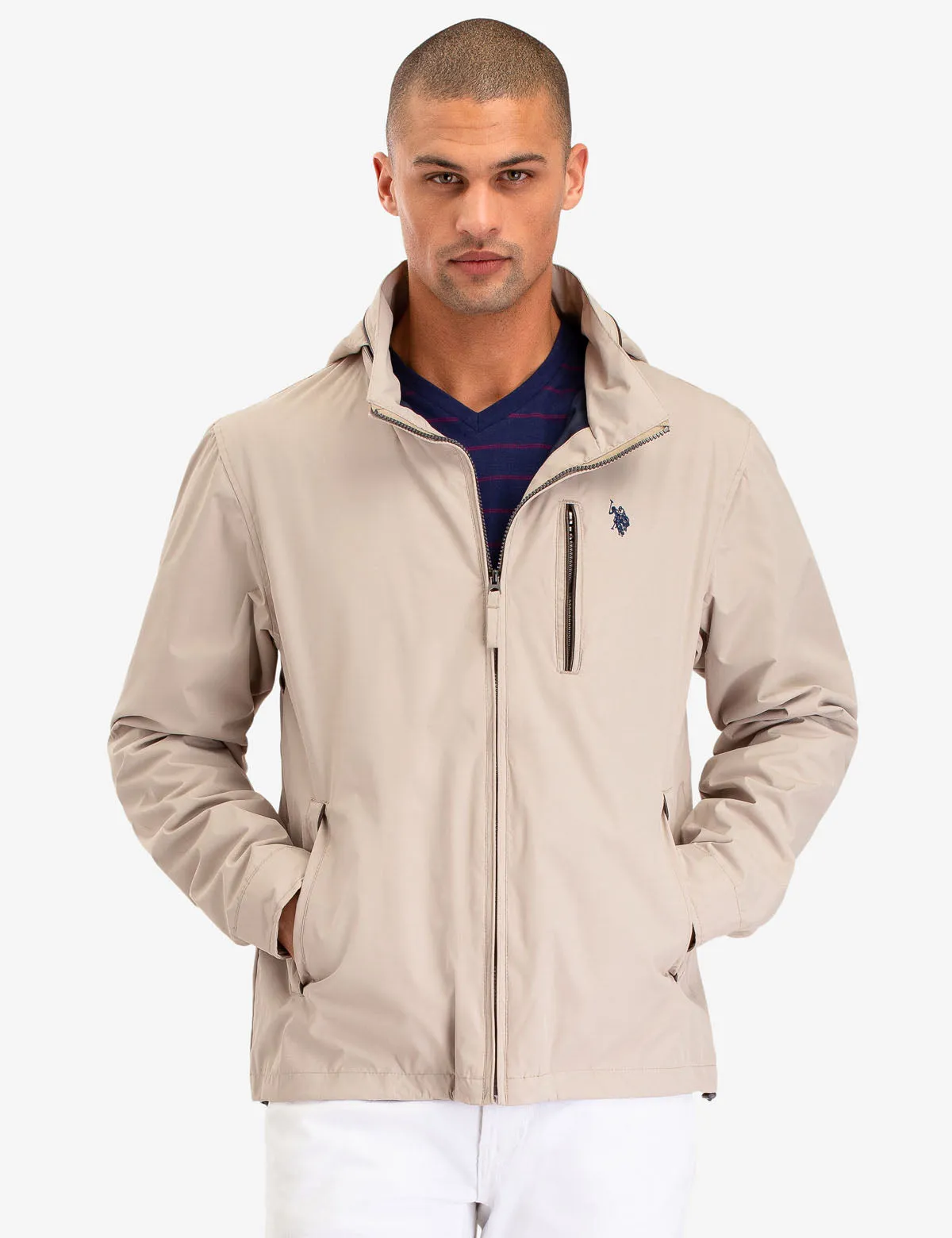 WINDBREAKER WITH PIPING sold by U.S. Polo Assn.