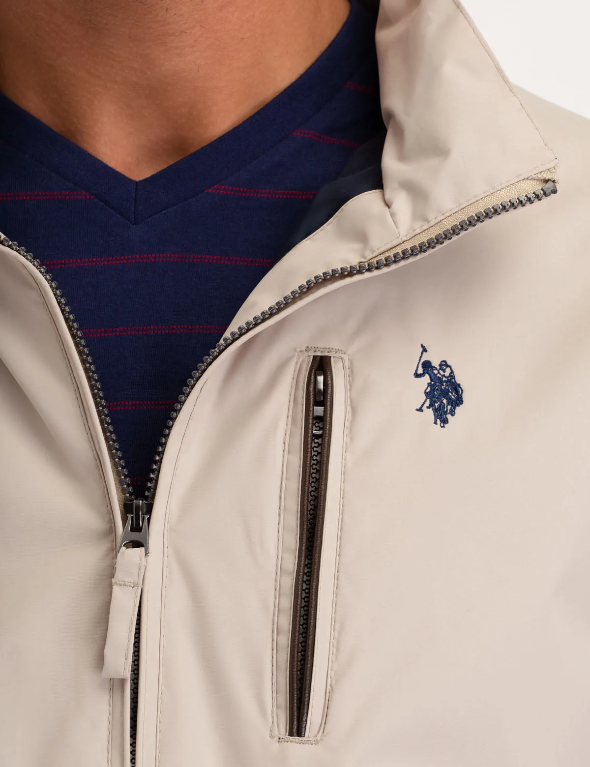 WINDBREAKER WITH PIPING sold by U.S. Polo Assn. product image thumbnail 5